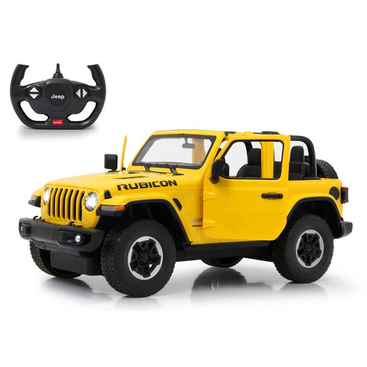 Jeep Wrangler JL 1:14 yellow 2.4GHz manual door for wholesale by mhw24