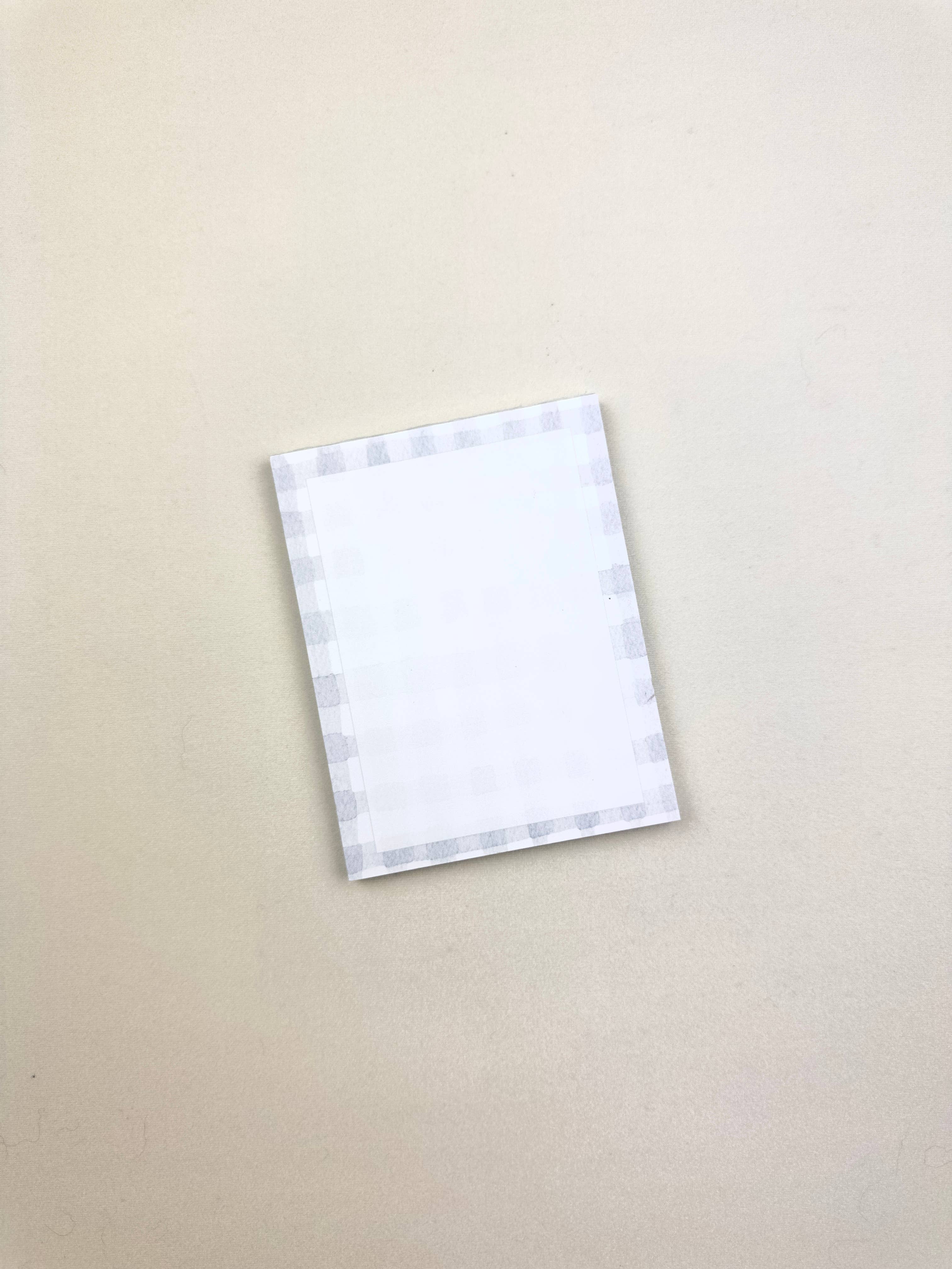 Korynne and Company - Wholesale Notepad - Gingham Pattern Notepad2