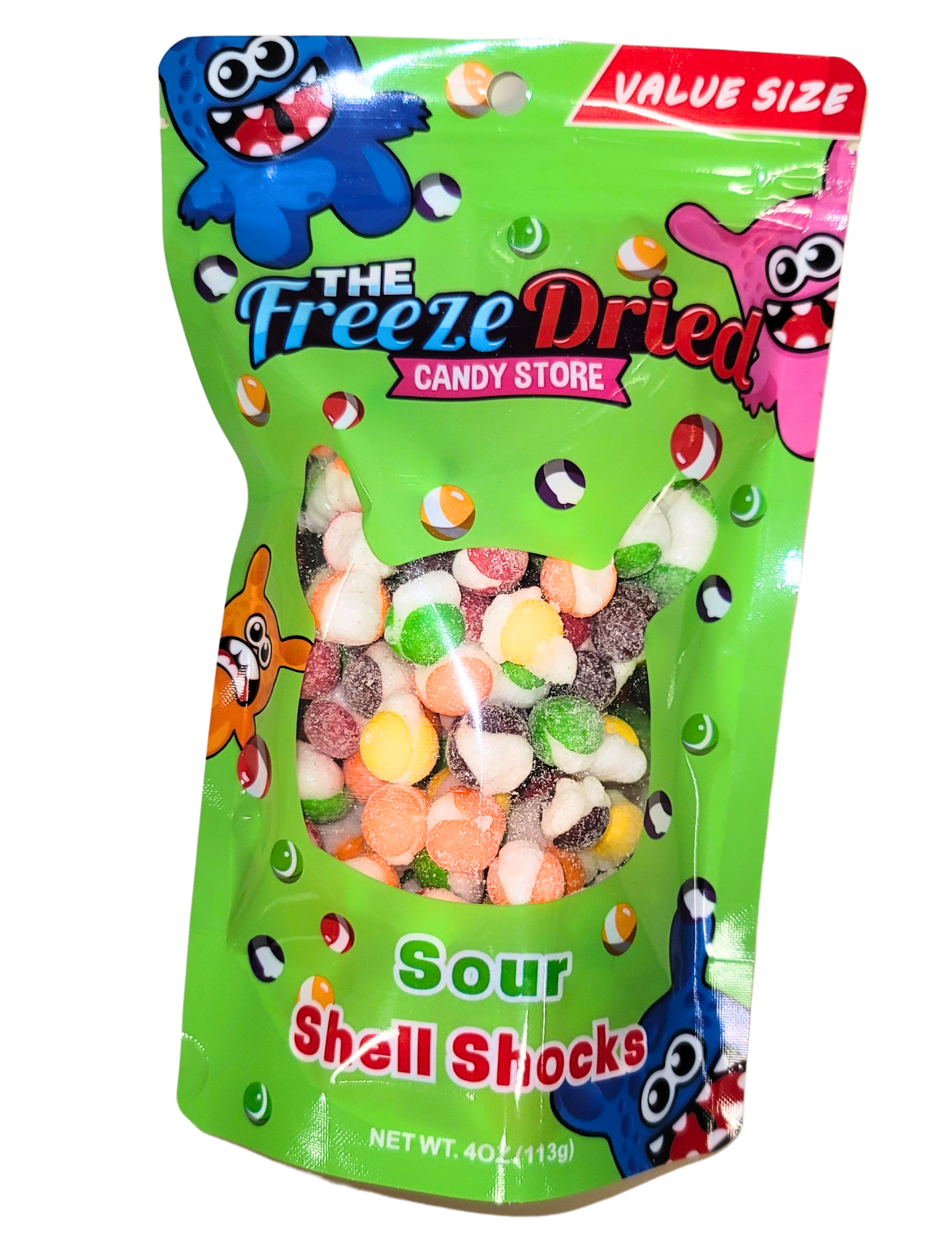 The Freeze Dried Candy Store - Wholesale Hard Candy - Freeze Dried Shell Shocks3