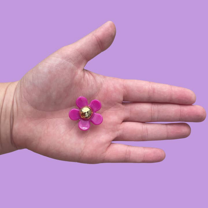 Mini Kitty Designs - Wholesale Shoe Accessories - Golden Flower Croc Charms1