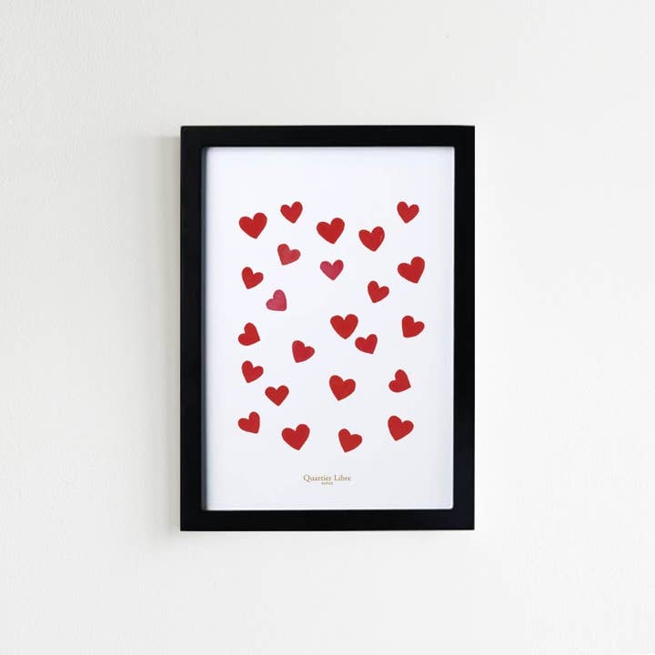 Locandina A5 Corazon Quartiere Libero per la vendita all'ingrosso da parte di Quartier Libre Papier