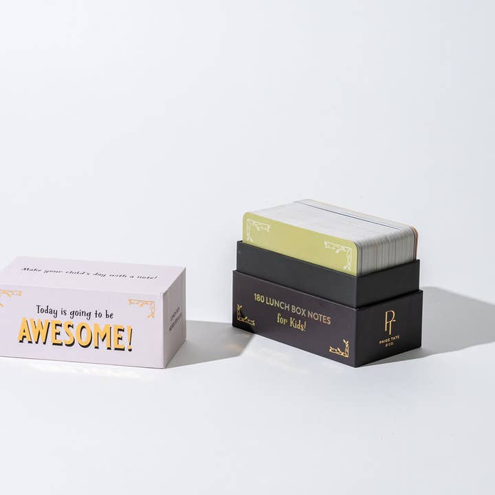 Paige Tate & Co. - Wholesale Stationery/Notecard Set - Lunch Box Notes for Kids (Back to School)