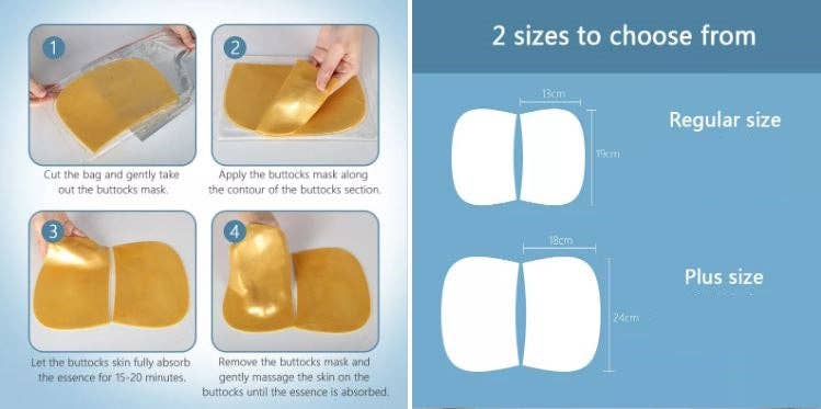 VIGOR – Großhandel Körperpflegecreme/Bodylotion – Buttocks Maske zur Aufhellung und Straffung mit Kollagen11