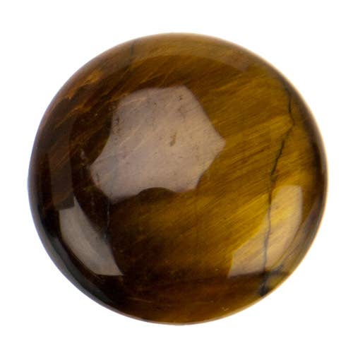 Cabochão, Olho de Tigre, 14mm por atacado de EHAWA