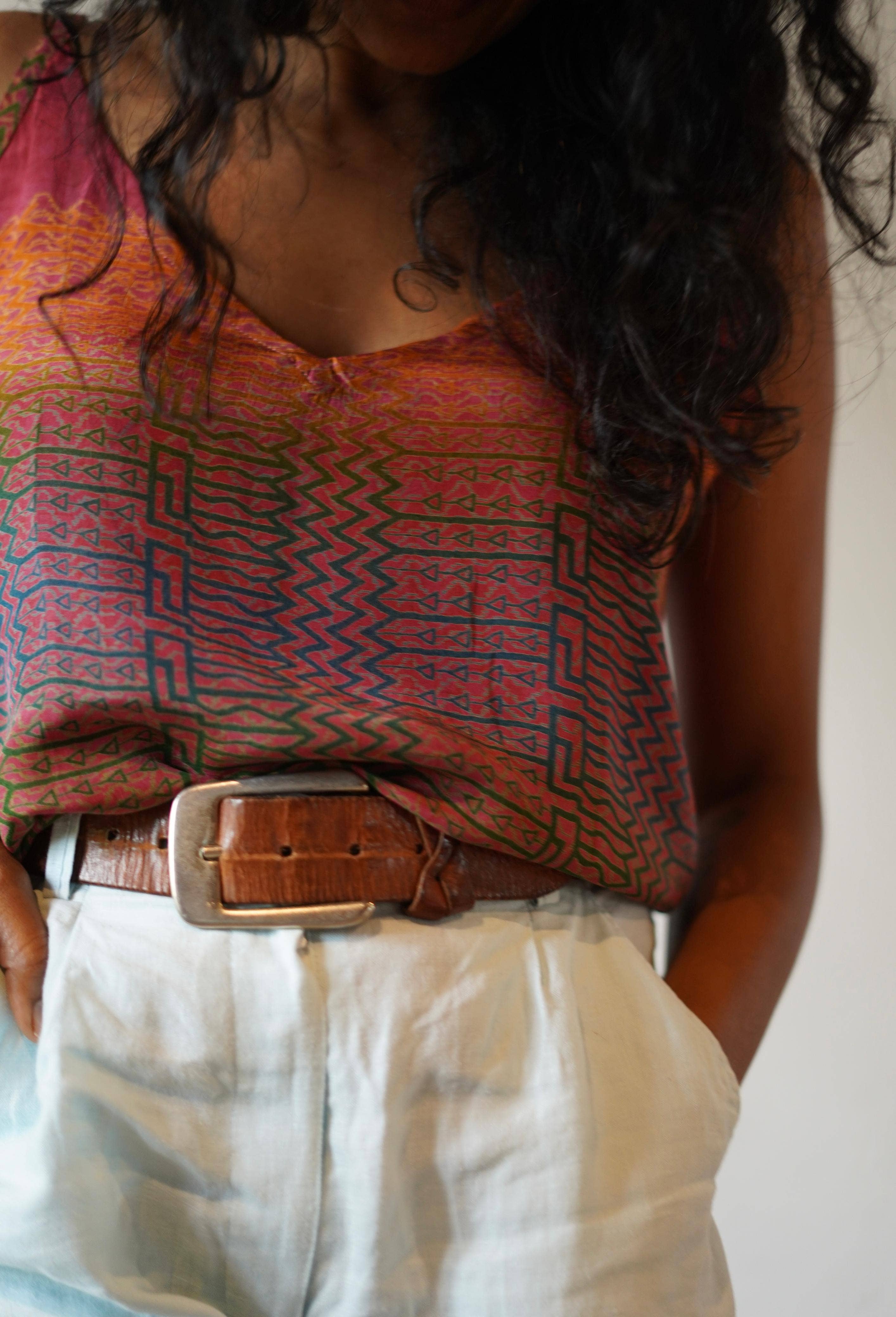 Annahmol - Wholesale Camisole - Women's - Vintage Silk Zero-Waste Cami10