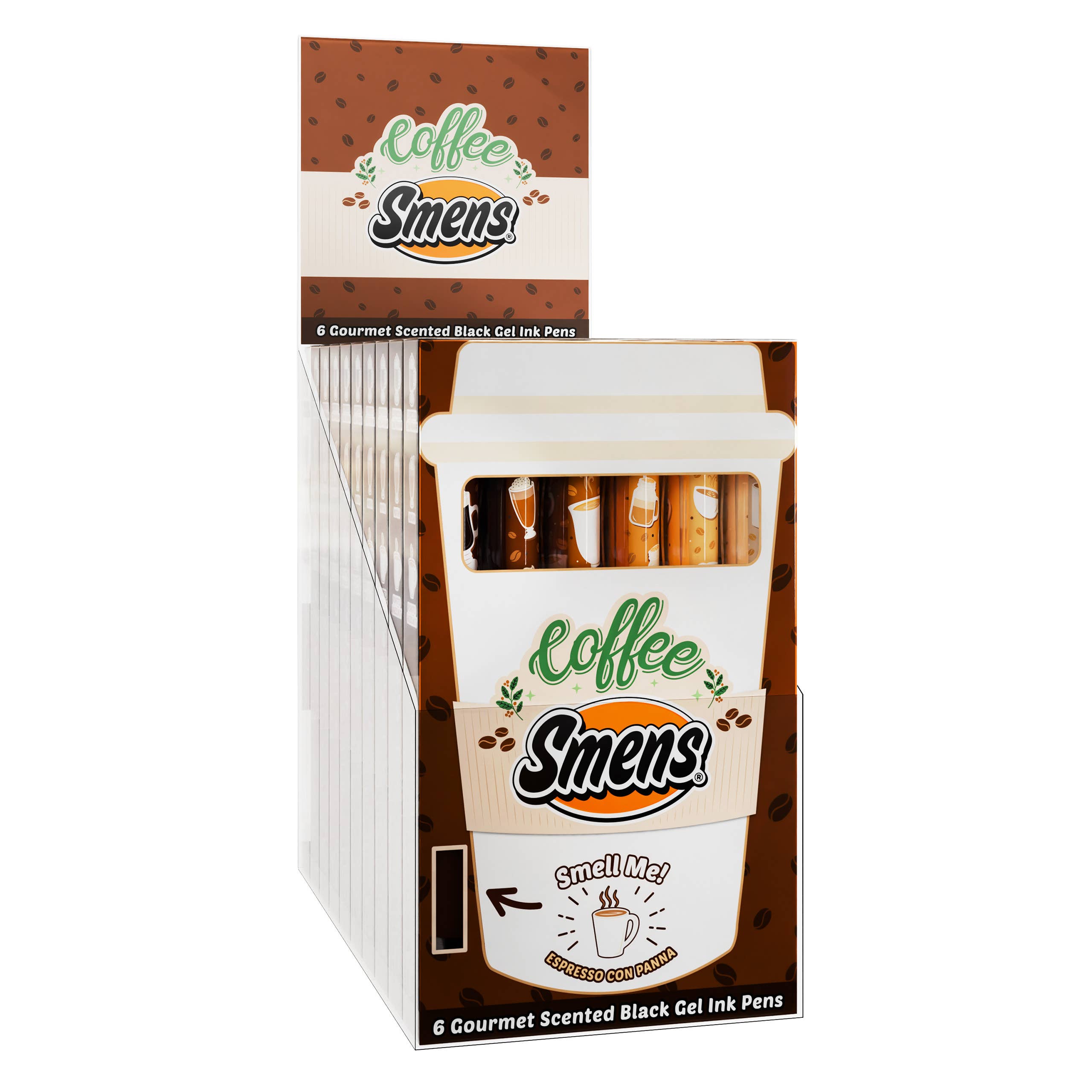 Scentco, Inc - Wholesale Pen - Coffee Scented Pens (set of 6)5