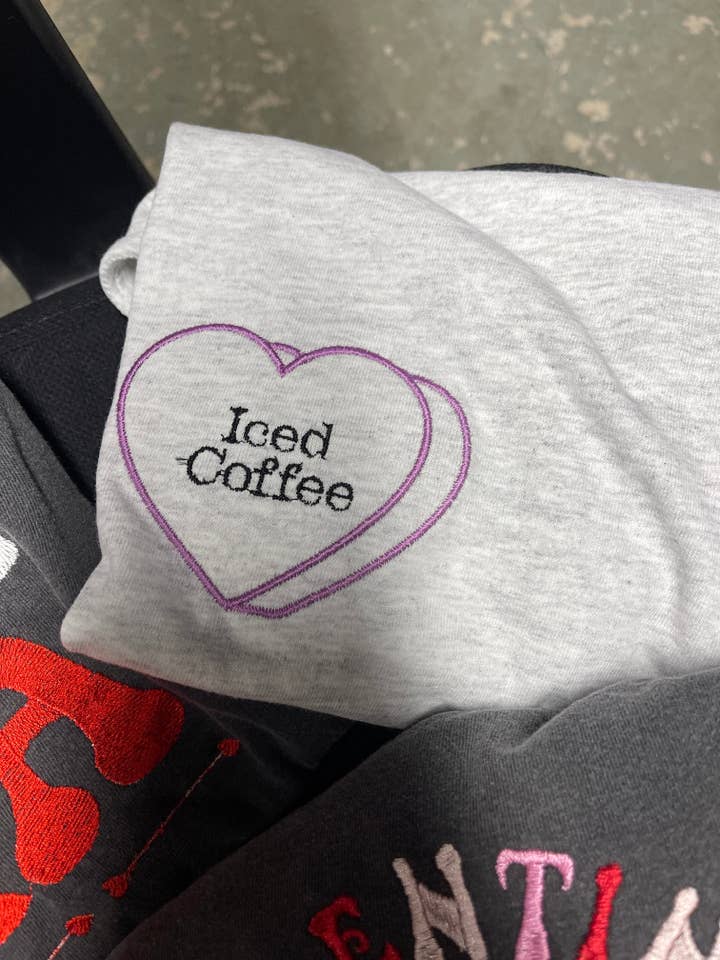 Bonbon cœur personnalisé pour la vente par Simple threads by Jocelyne