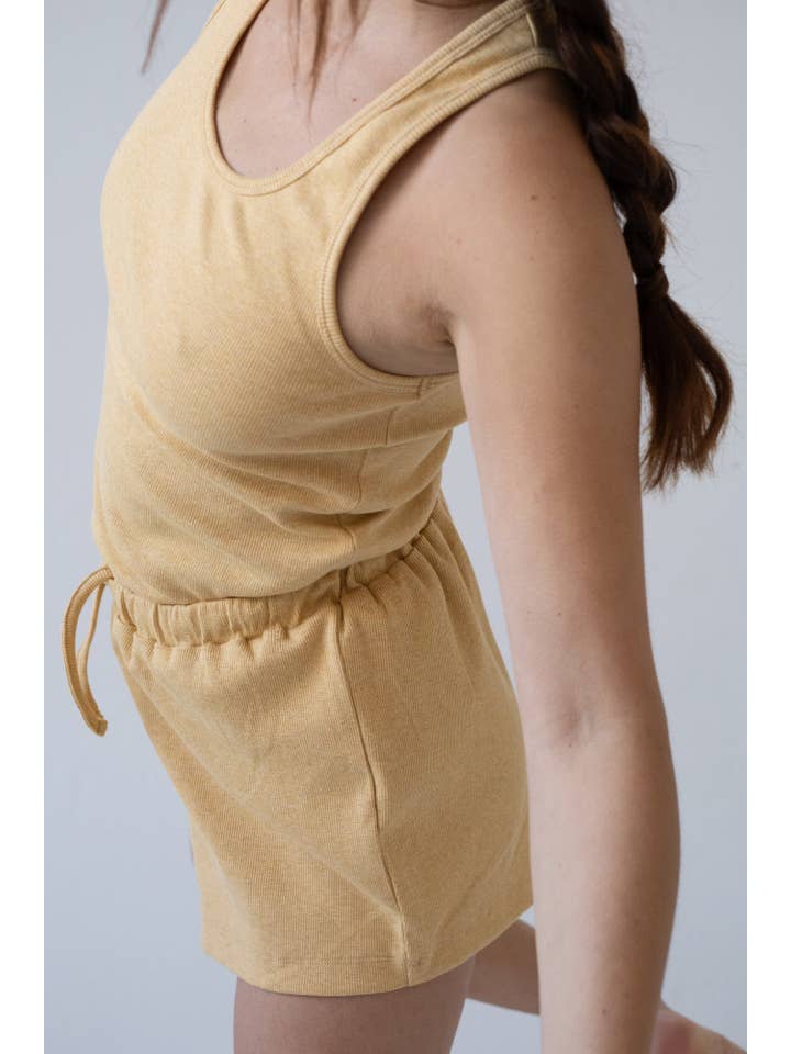 giallo Canotta a Coste Gialla Bonie in vendita all'ingrosso su Faire4