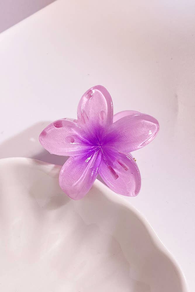 UNISHE - Wholesale Hair Clip - Women's - Floral Decor Hair Clip MOQ 5pcs ZK16143