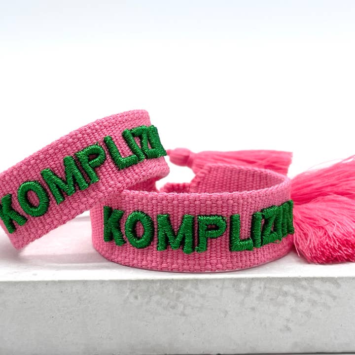 Parsley & Pepper - Wholesale Woven/Braided Bracelet - KOMPLIZIN Statement Bracelet woven, embroidered2