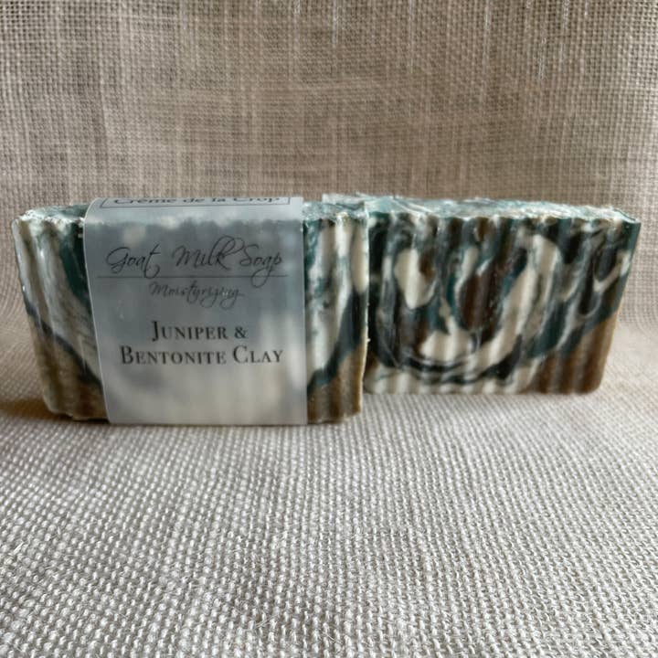 VIAI Beauty - Wholesale Bar Soap - Goats Milk Soap - Juniper & Bentonite Clay