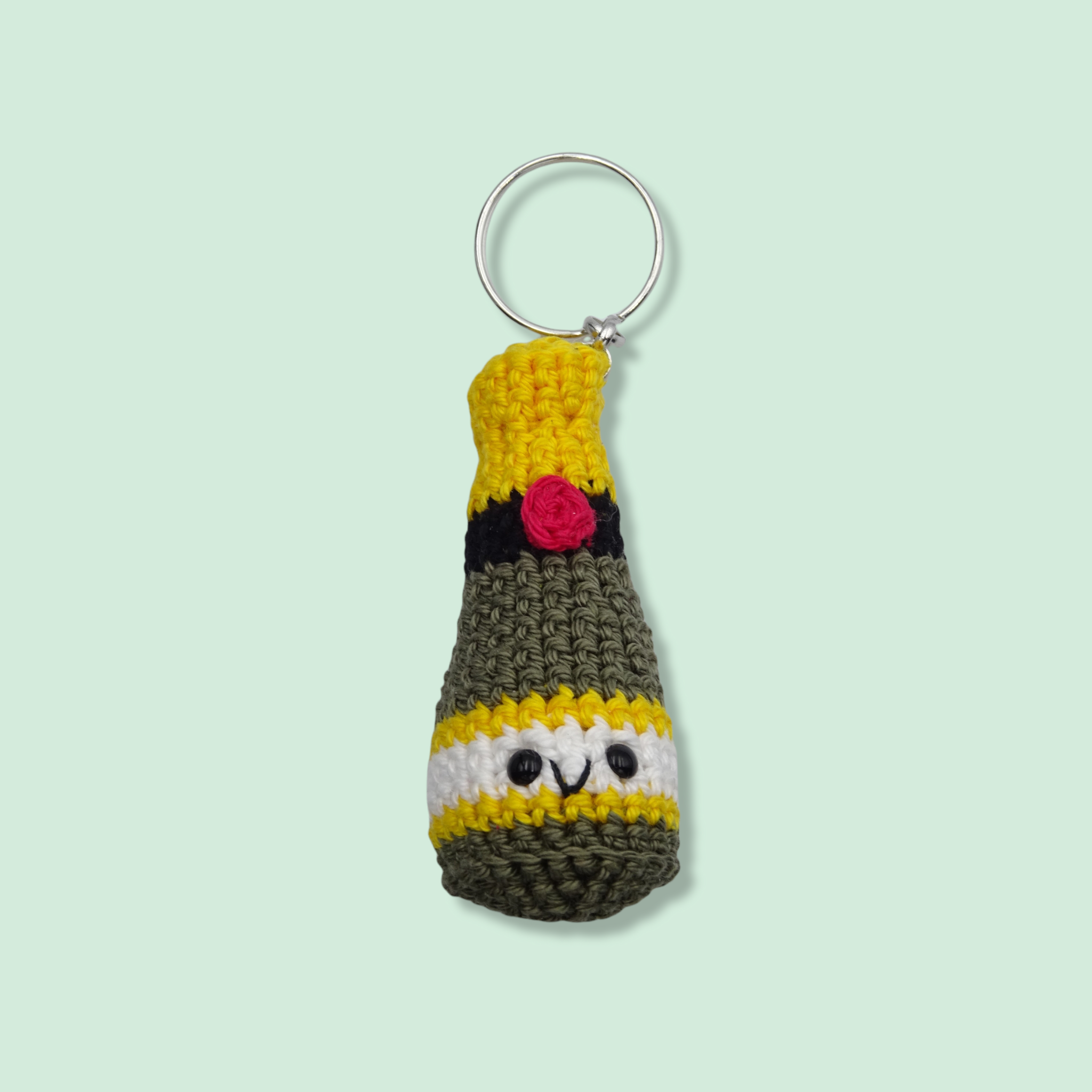Knuffelsenzo - Wholesale Keychain - Women's - Champagne bottle keychain0