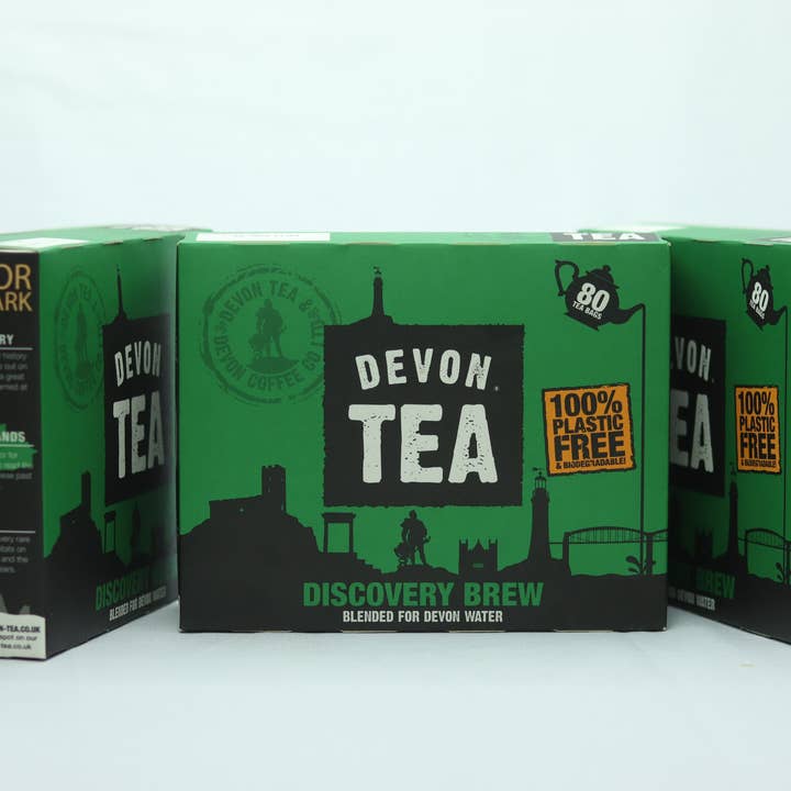 Cornish Tea and Cornish Coffee - Wholesale Tea Bags - 12x 80 Devon Tea Discovery Brew1