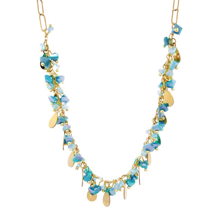 AMORINO SRL - Wholesale Beaded/Pearl Necklace - Crystal Necklace - YNK231264F120