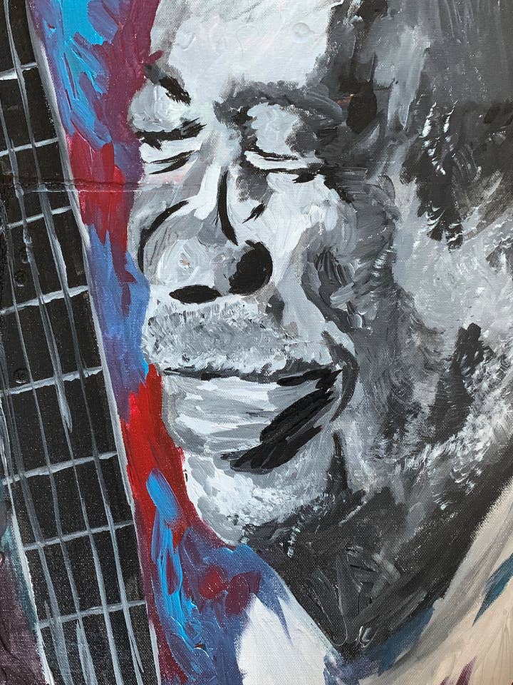 John Lee Hooker Print for wholesale by Third Wolf Designs