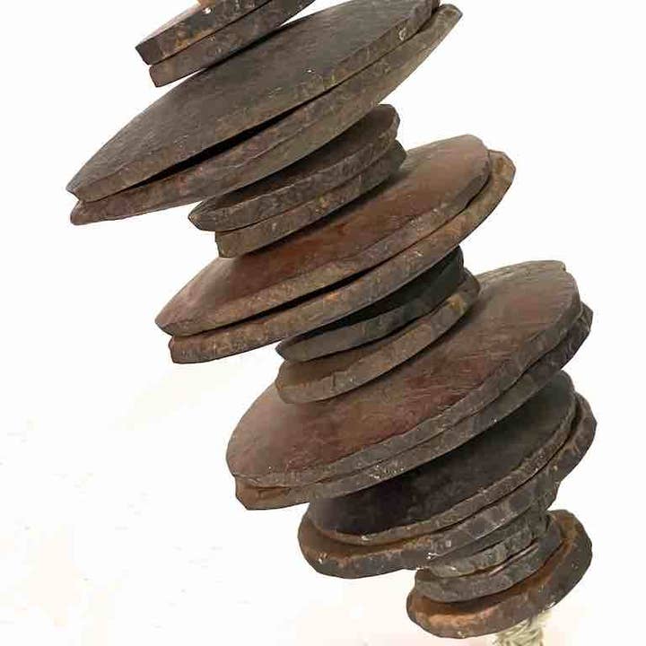 The Niger Bend - Wholesale Musical Instrument - Vintage Traditional Wasamba Gourd Disk Rattle Musical Instrument1