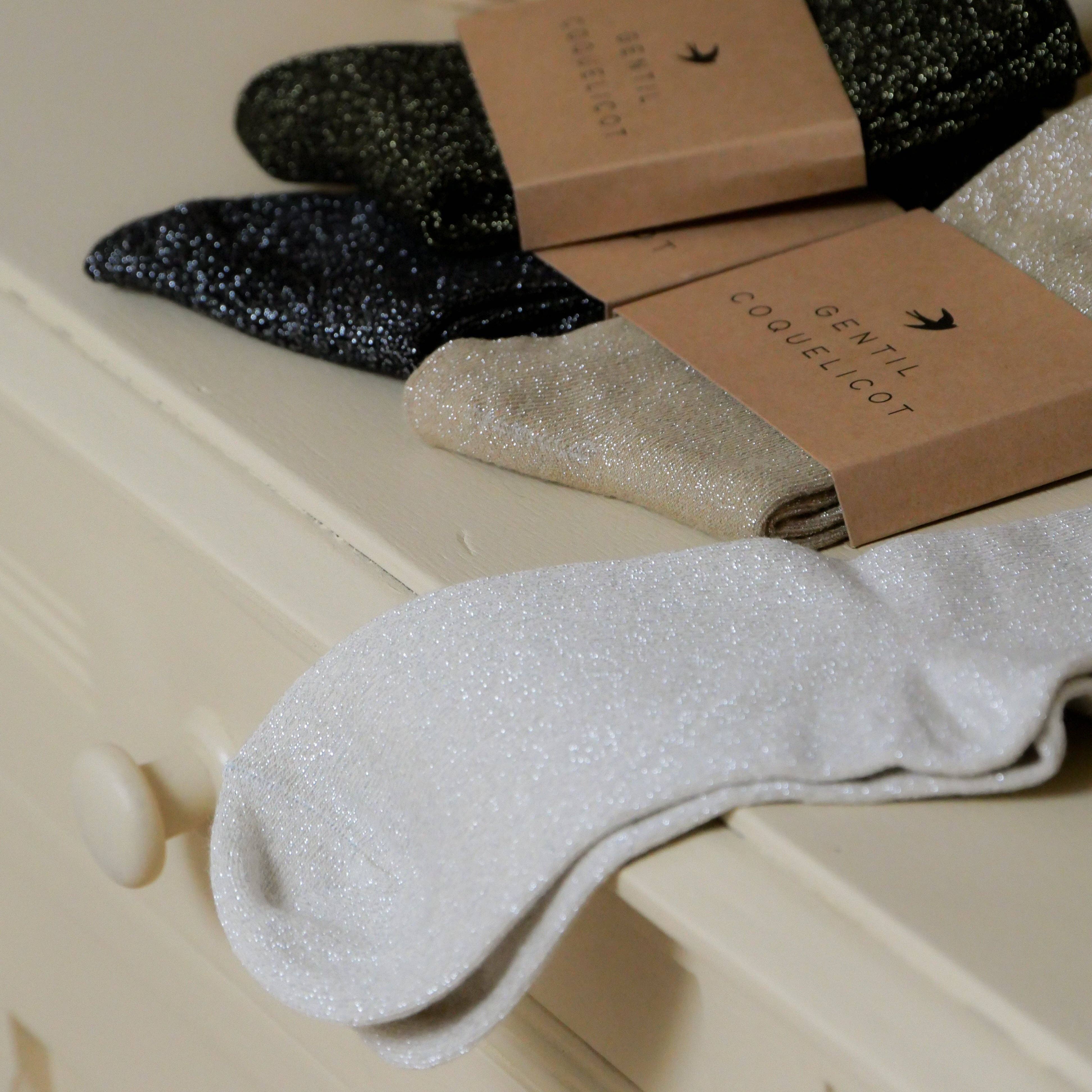 Gentil Coquelicot Paris – wholesale Socks – Women's – Glitter socks8