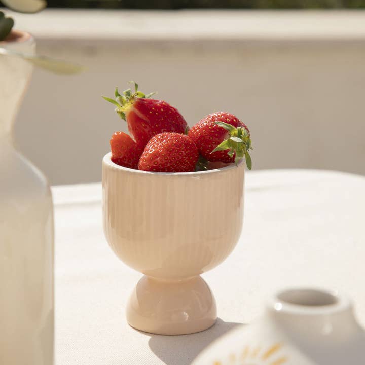 Oustao - Wholesale Candle holder - Lus ceramic candle holder - Powdered6