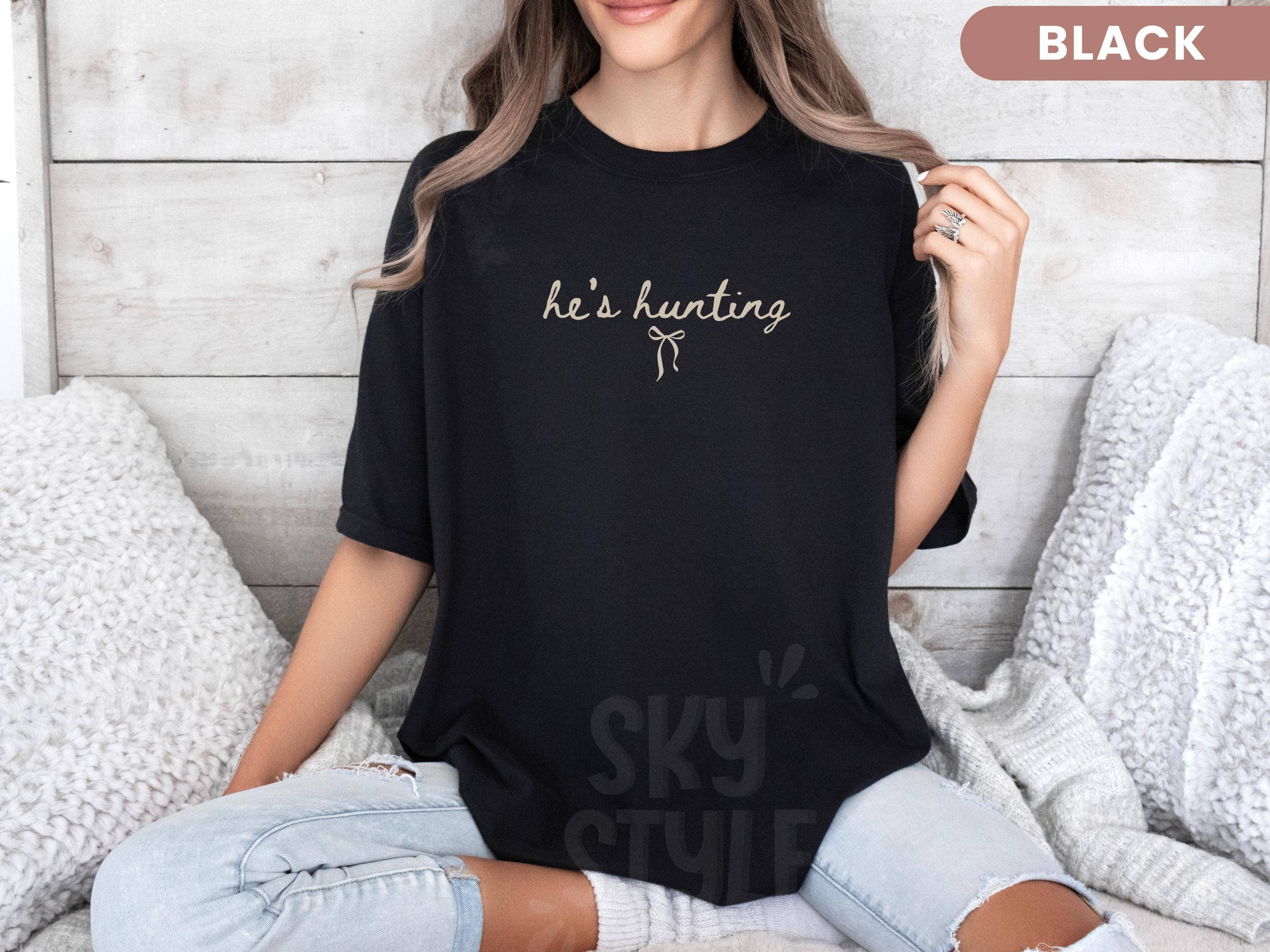 NVC Ecommerce LLC - Wholesale T-Shirt (Graphic) - Women's - He's Hunting Shirt, Wife Hunting Wife Sweatshirt4