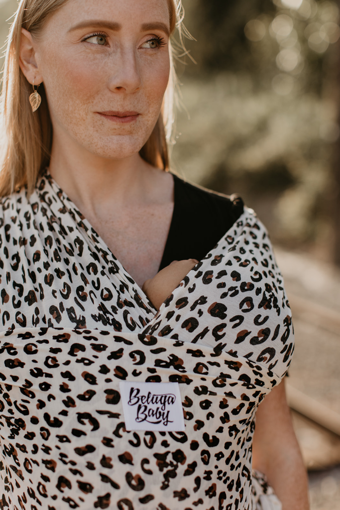 Beluga Baby - Wholesale Baby Wrap/Sling - The Lana (Leopard) Beluga Wrap4