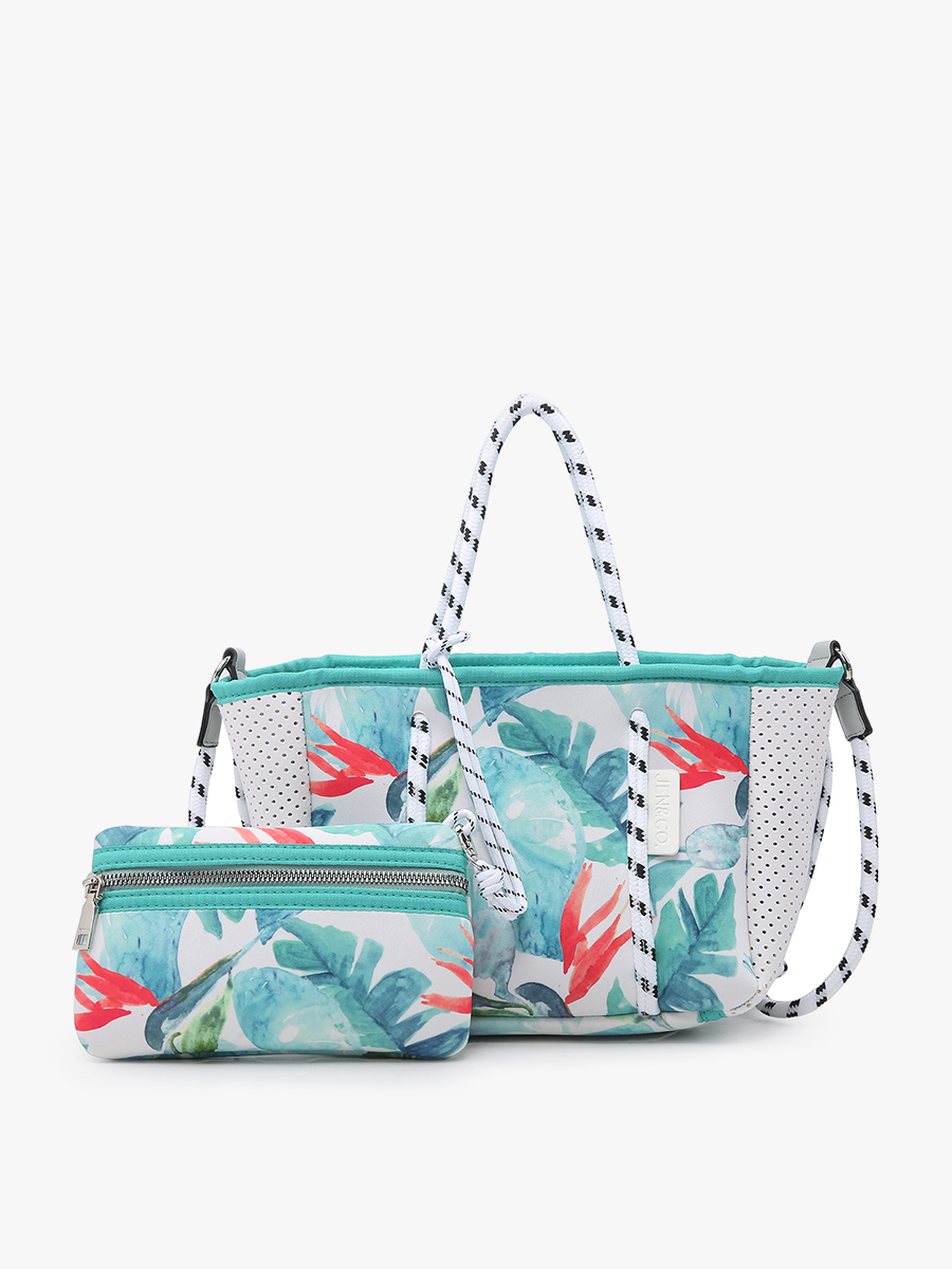 JNC RT (Jen & Co. Outlet) - Wholesale Crossbody Bag - Women's - M2012 Coralia Multifunctional Neoprene Mini Bag0