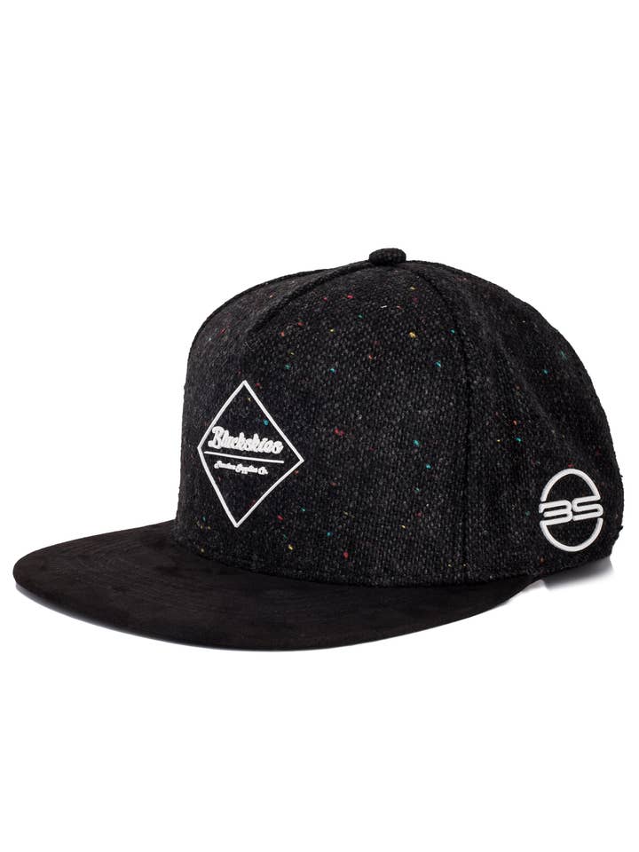 Antica Divinità Snapback Cap Ade - Nero Maculato per la vendita all'ingrosso da parte di Blackskies