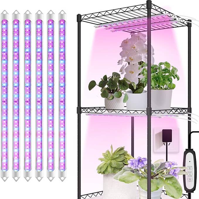 EASY GROW, LED Grow Light Bars, Red/Blue, 6 Pack for wholesale by MY CITY GARDEN