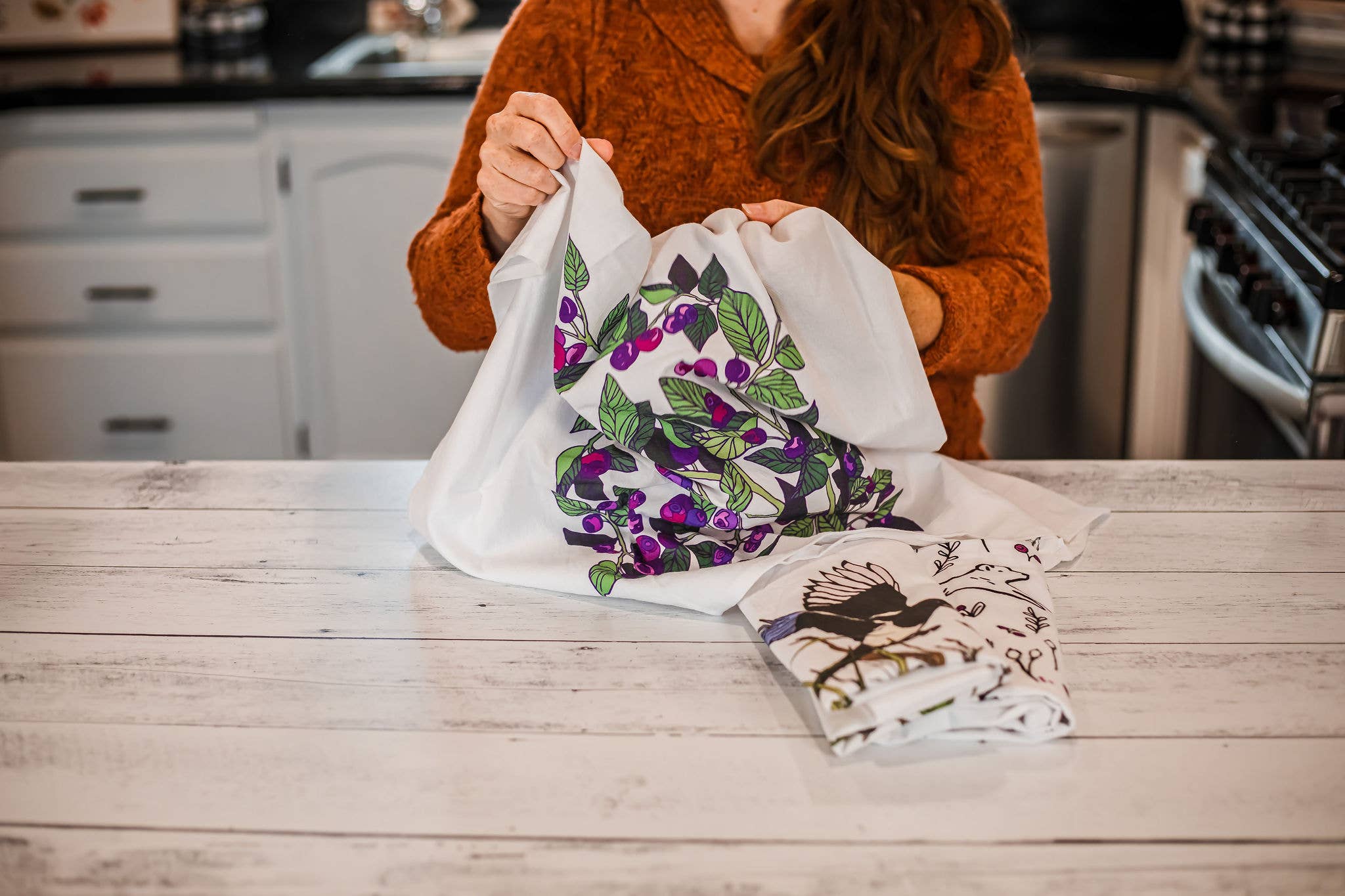 Corvidae drawings & designs – Großhandel Geschirrtücher – Huckleberry Geschirrtuch5