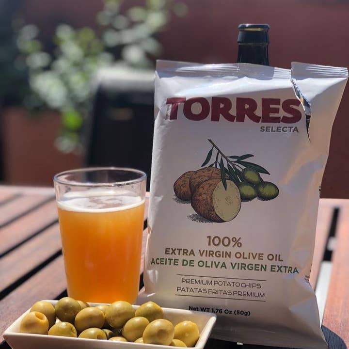 Gourmet Food Solutions, Inc. - Wholesale Chips - Torres Gourmet Potato Chips with Olive Oil