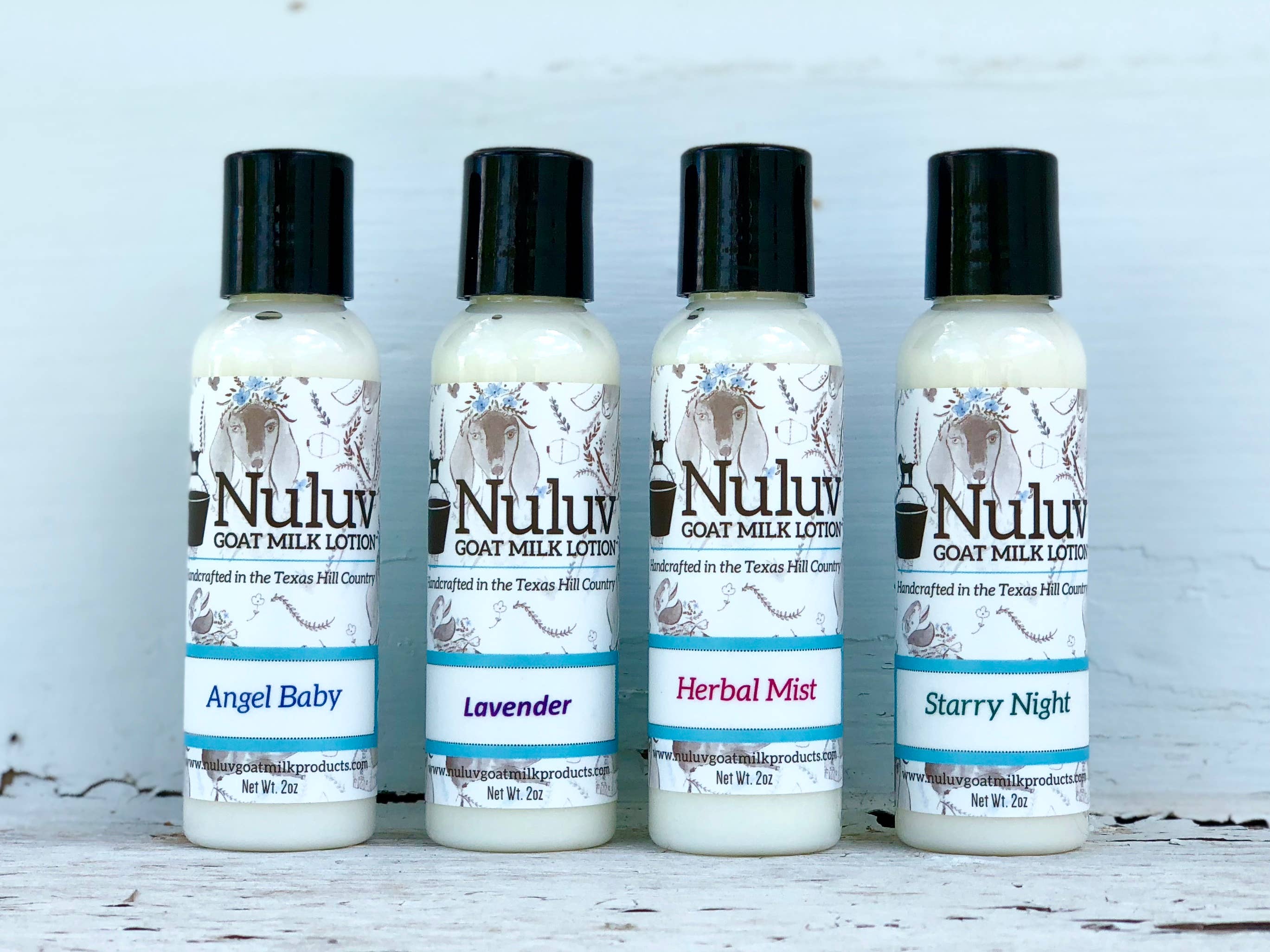 Nuluv Goat Milk Products - Wholesale Hand & Body Lotion - Nuluv Goat Milk Travel Size Lotion - 2oz bottle7