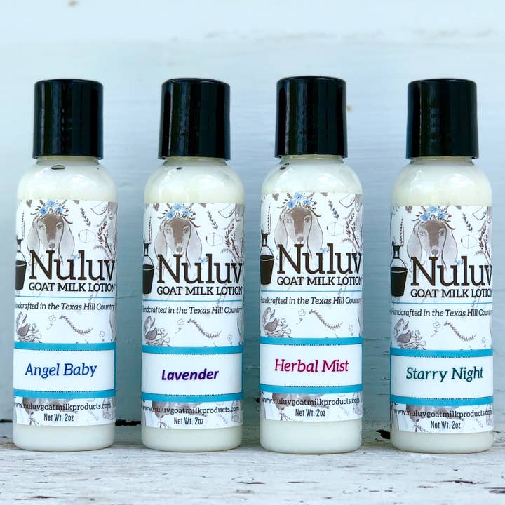 Nuluv Goat Milk Products - Wholesale Hand & Body Lotion - Nuluv Goat Milk Travel Size Lotion - 2oz bottle7