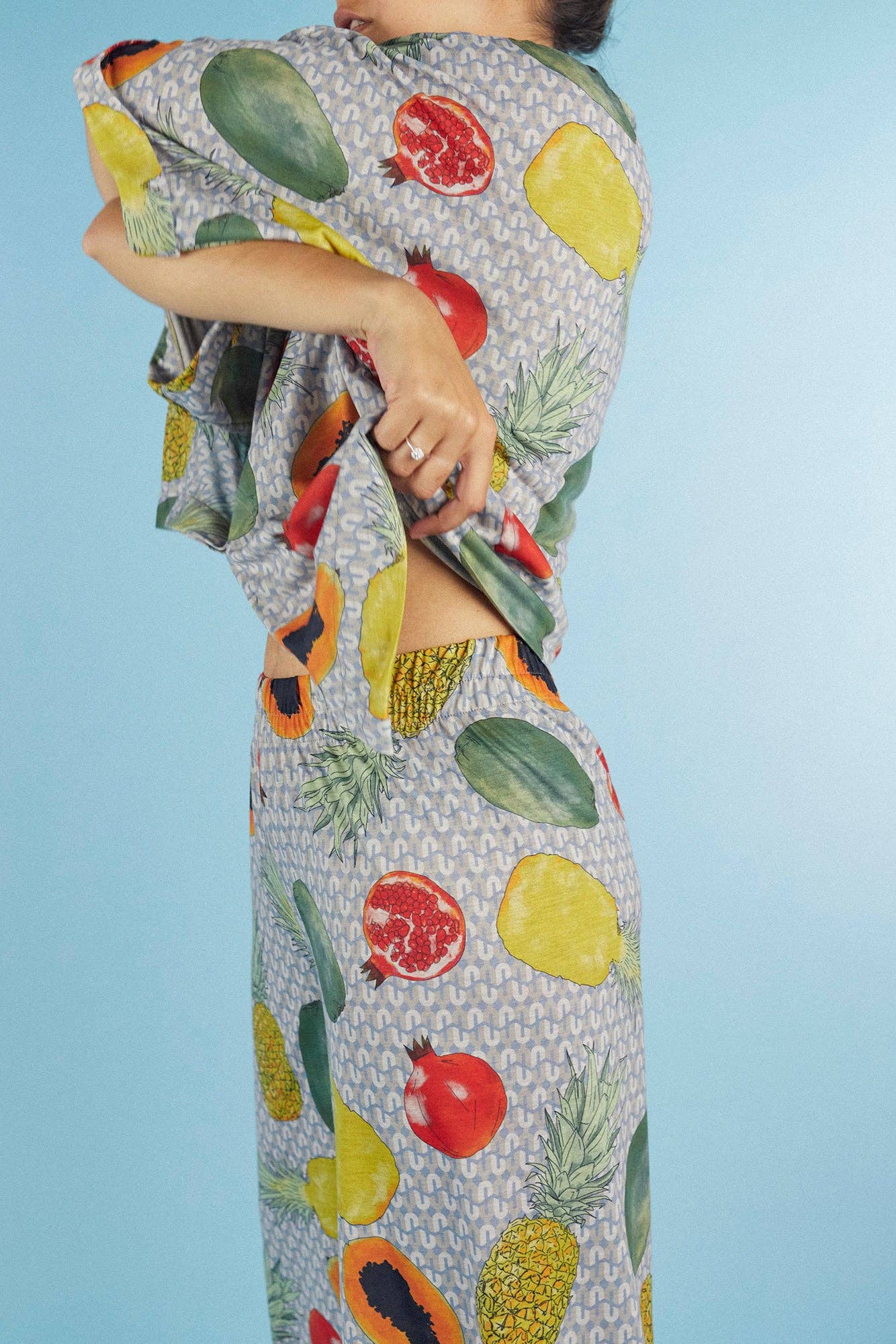 Iniqual – Camisa de botões - Homem por atacado – Camisa kimono caribenha2