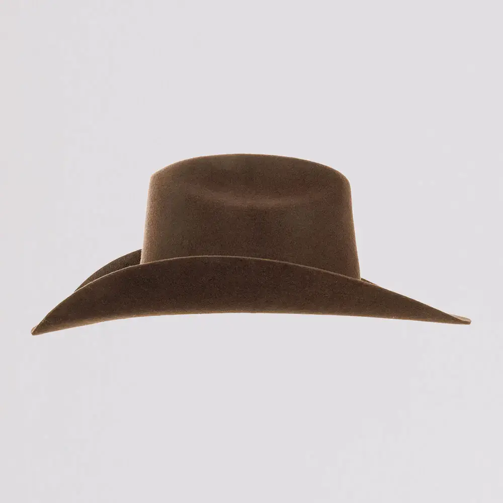 American Hat Makers - Wholesale Cowboyhoed - Uniseks - 100% wollen vilten western cowboyhoed - Style Cattleman15