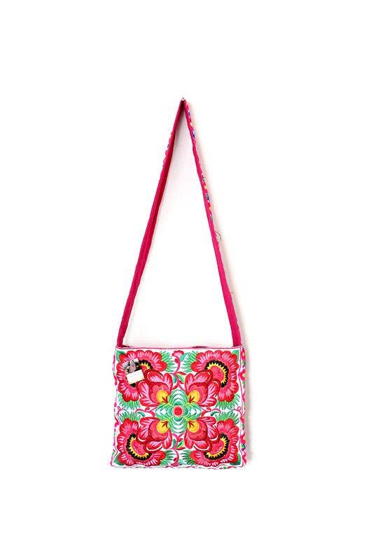 Lumily - Vente Sac à bandoulière – femme - Prix d'origine 49 $ | Sac bandoulière à pompons Hmong Birds8