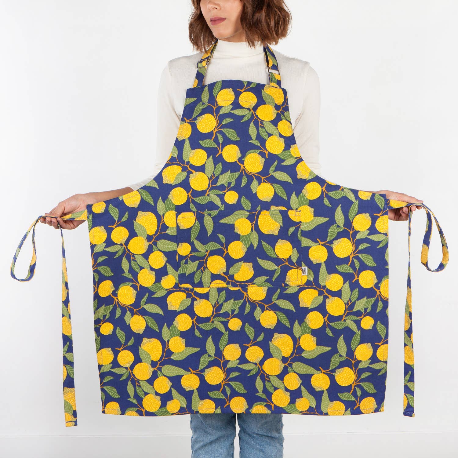 Now Designs by Danica - Wholesale Apron - Lemons Chef Apron5