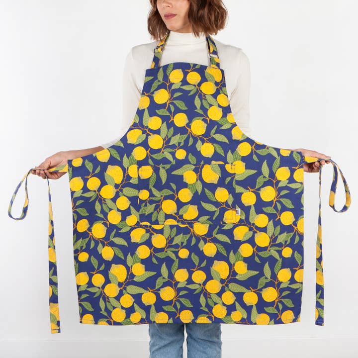 Now Designs by Danica - Wholesale Apron - Lemons Chef Apron5