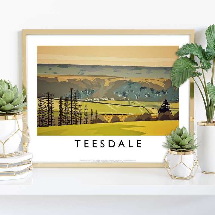 Teesdale By Artist Richard O'Neill - Premium Art Print for wholesale by Star Editions