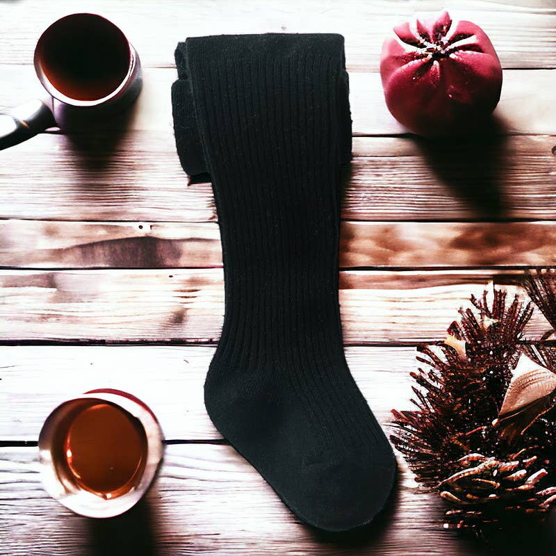 Annie & Charles - Vente Chaussettes – enfant - Collants côtelés Annie & Charles® en coton doux3