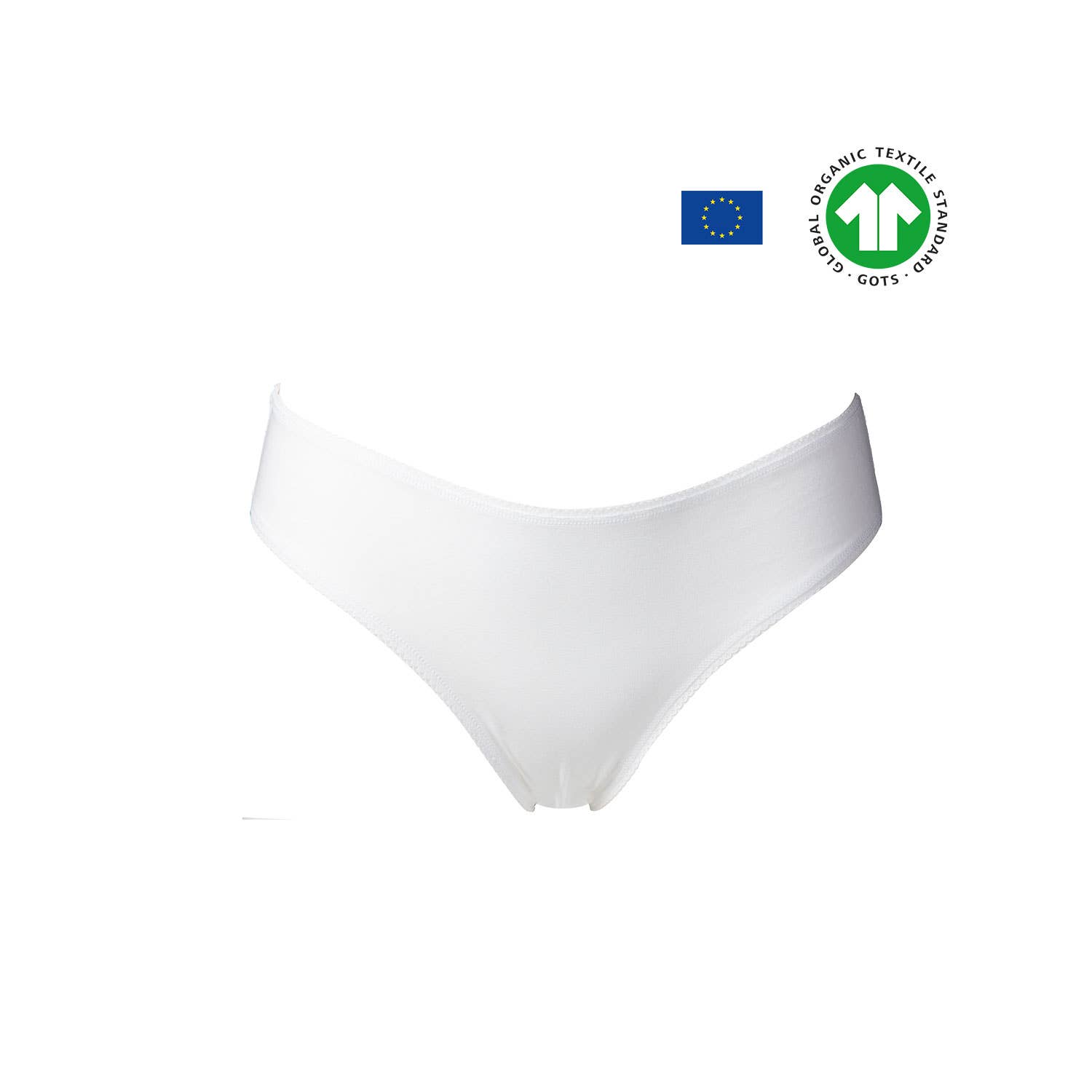 Ecodis - Grand Beau - Wholesale Underwear - Women's - Pack of 2 organic cotton panties0