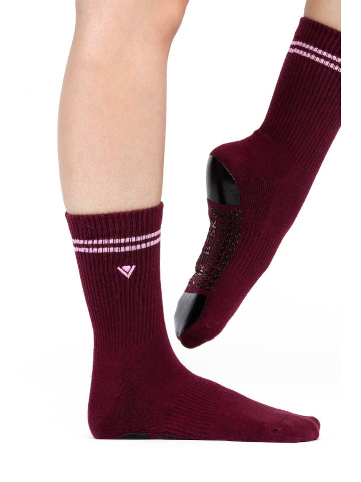 Arebesk - Wholesale Socks - Women's - Classic Women's Crew Grip Sock2