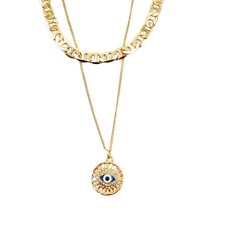 COLLIER SERENITY-GOLD pour la vente par gaiaaccessories