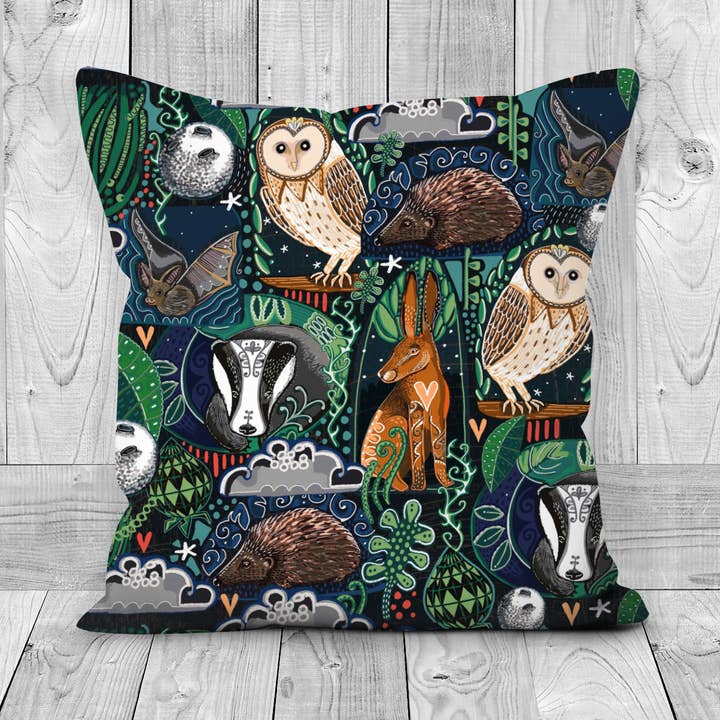 Creature del bosco di mezzanotte per la vendita all'ingrosso da parte di Slumbermonkey Designs