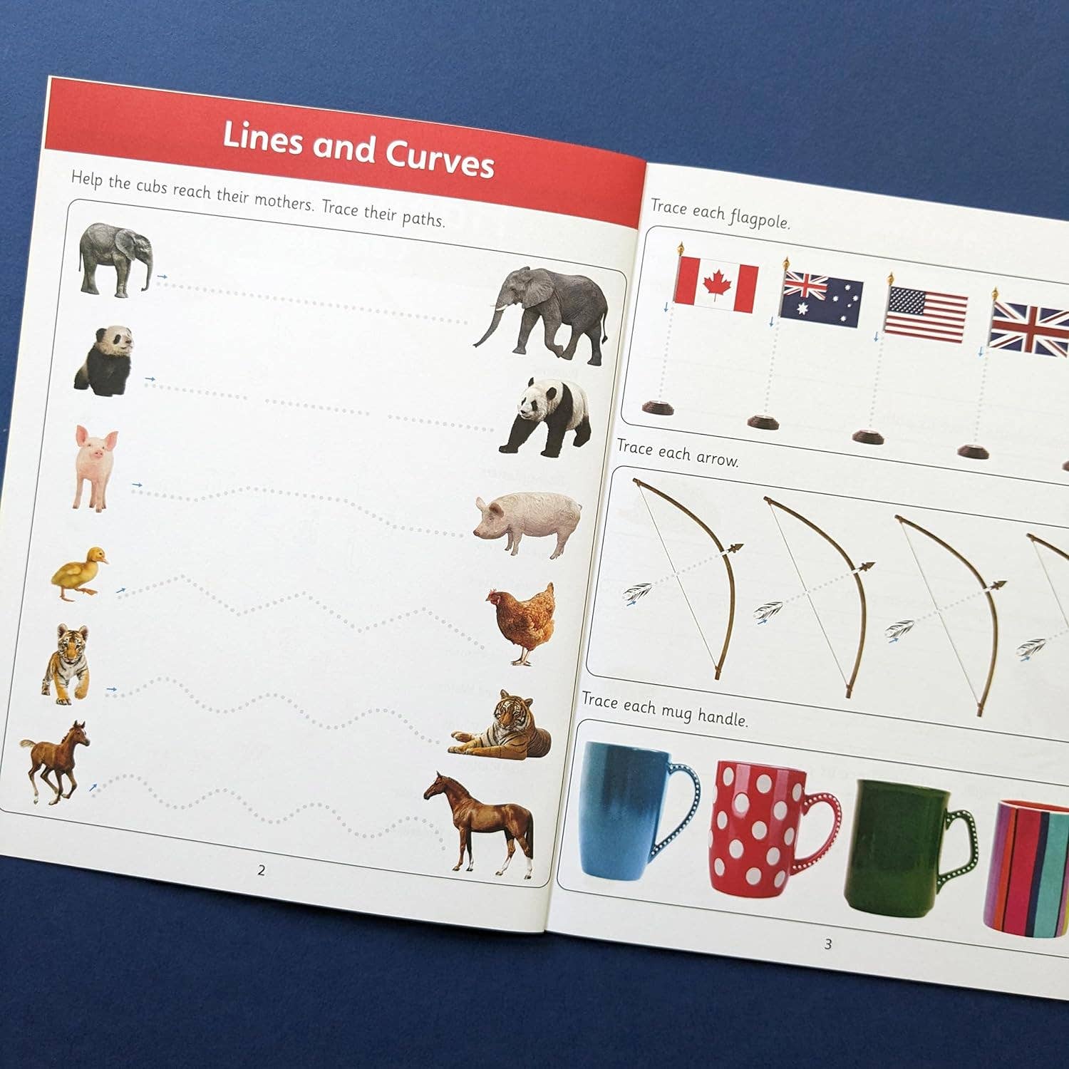 Robert Frederick Ltd - Venta al por mayor Libro para colorear y cuaderno de actividades - Niños y bebés - Cuaderno de ejercicios para controlar la pluma y escribir a mano para niños, primer año, de 5 a 6 años4