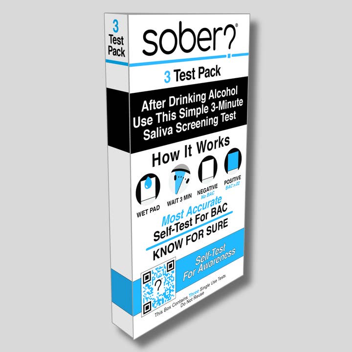Sober Self-Test - Venta al por mayor Estantes de exposición de minoristas - Belleza y bienestar - Prueba de Sobriedad - Tiras de Prueba de Alcohol | Sober SD 24-39