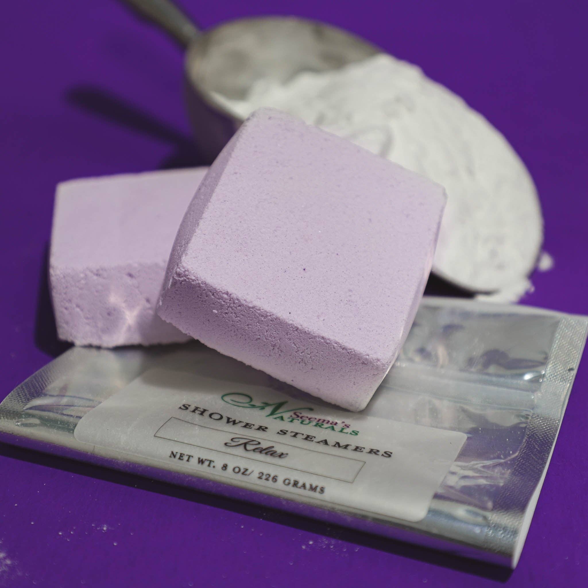 Seema's Naturals - Wholesale Shower Steamer/Bomb - Shower Steamer - Relax1