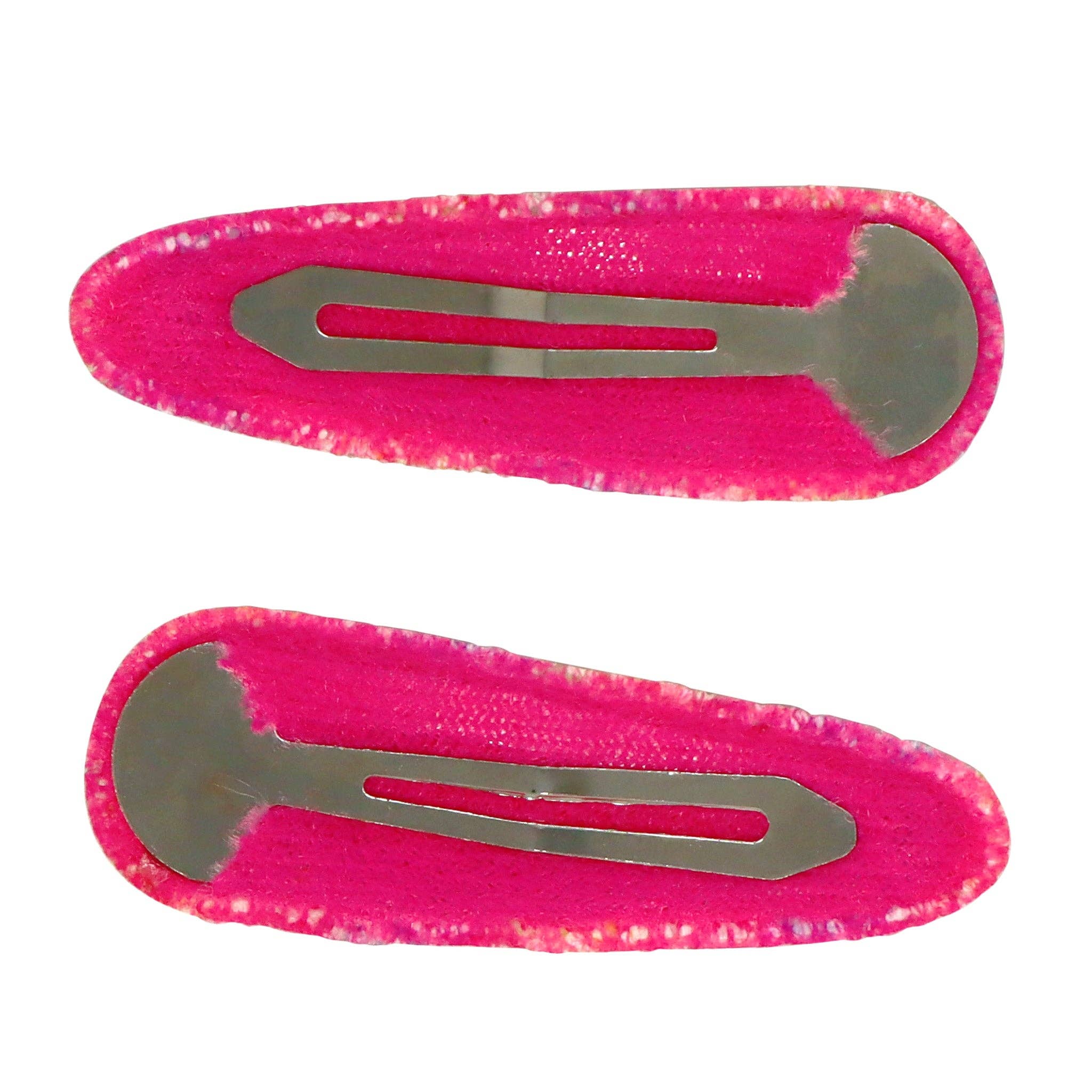 Pink Poppy USA - Wholesale Hair Clip - Kids - Rainbow Chunky Glitter Snap Clips | Pack of 61