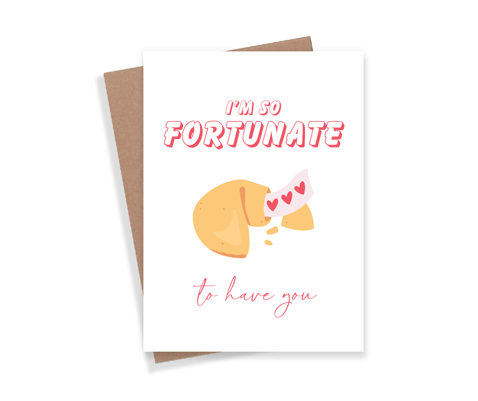 Expression Design Co - Wholesale Love Card - Fortunate Card0
