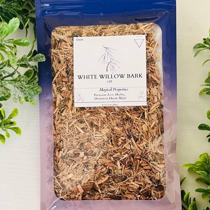 Moonsence - Wholesale Herbs - White Willow Bark-1oz