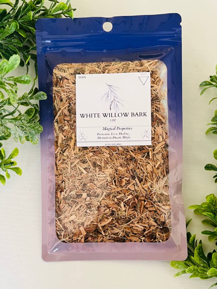 White Willow Bark-1oz for wholesale by Moonsence