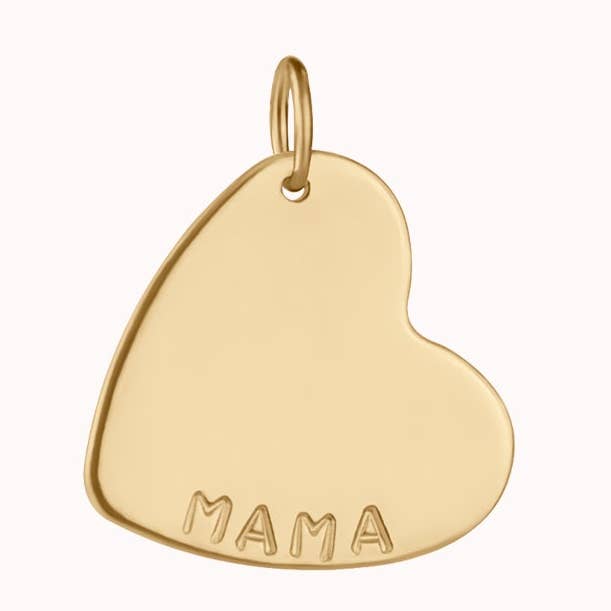 Breloque Cœur Mama • Ajouter pour la vente par NOLIA Jewelry